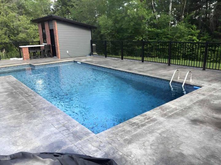 Pool and concrete design Sherbrooke